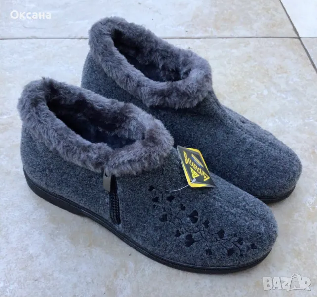 Боти топлинки нови с бродерия, 37-41, снимка 1
