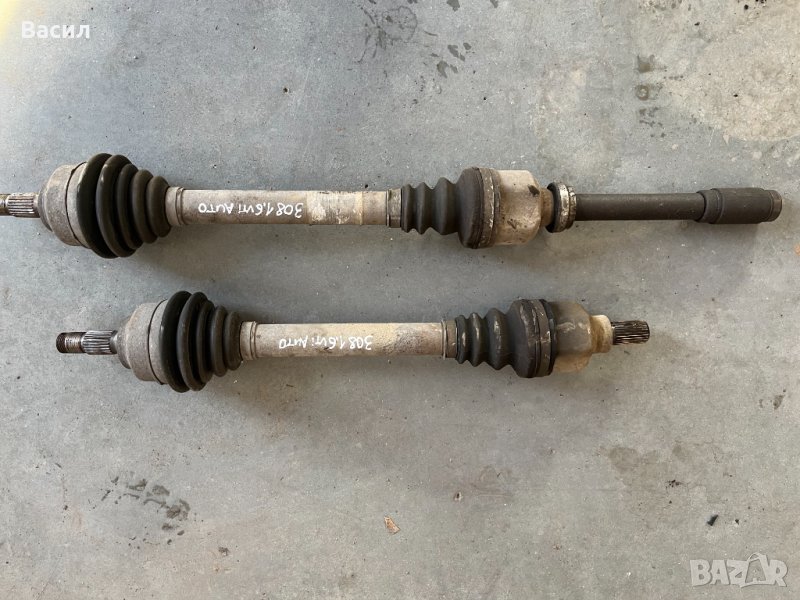 Дясна полуоска Дълга Peugeot 308 1.6 VTi 16V 120к.с Auto Hatchback Пежо 308 1.6 ВТи 16В Автомат , снимка 1