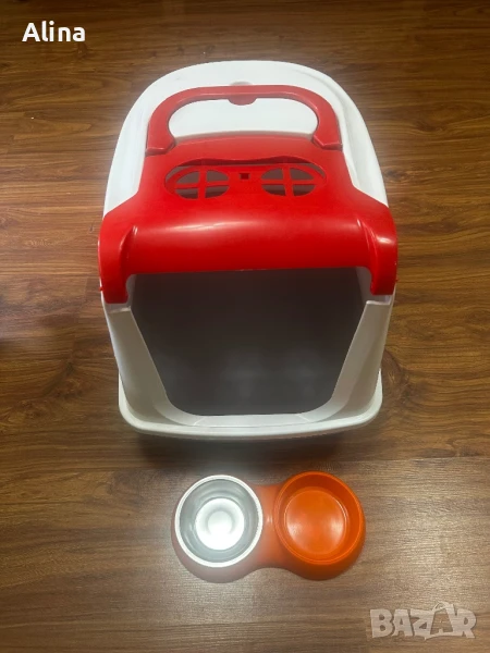 котешка тоалетна + ПОДАРЪК купички, снимка 1