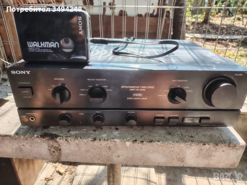 Усилвател Sony TA-F270, снимка 1