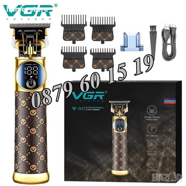 Професионална машинка за подстригване VGR V-942, Безжична машинка за подстригване, снимка 1