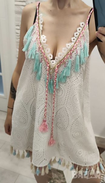 Дамска плажна рокля, един размер, M /L /XL, снимка 1