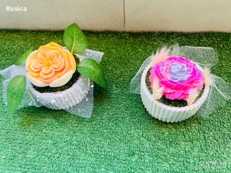 Сапунени цветя, снимка 1