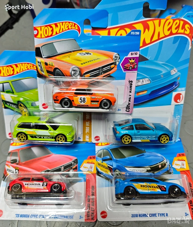 Hot Wheels Honda Cet, снимка 1