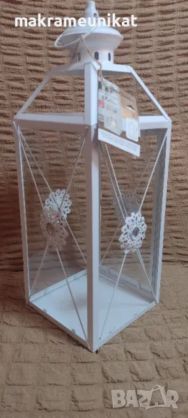 Продавам  метален фенер, нов, голям, снимка 1