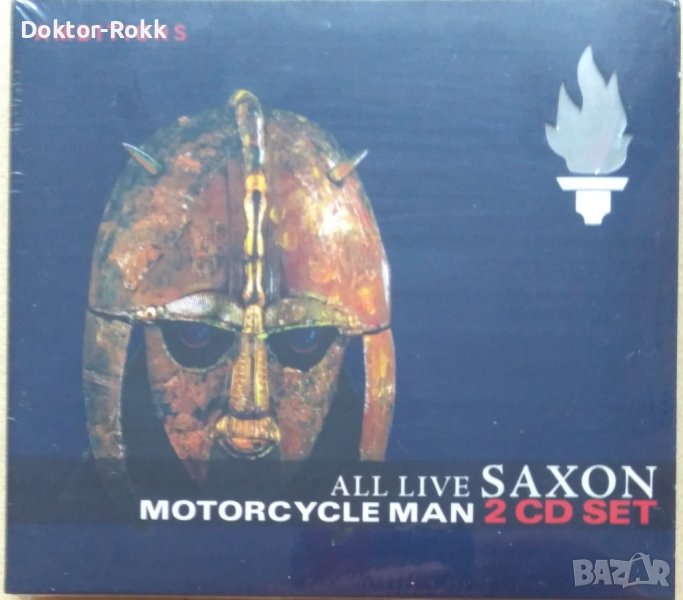 Saxon – Motorcycle Man (All Live) (2005, 2 CD), снимка 1