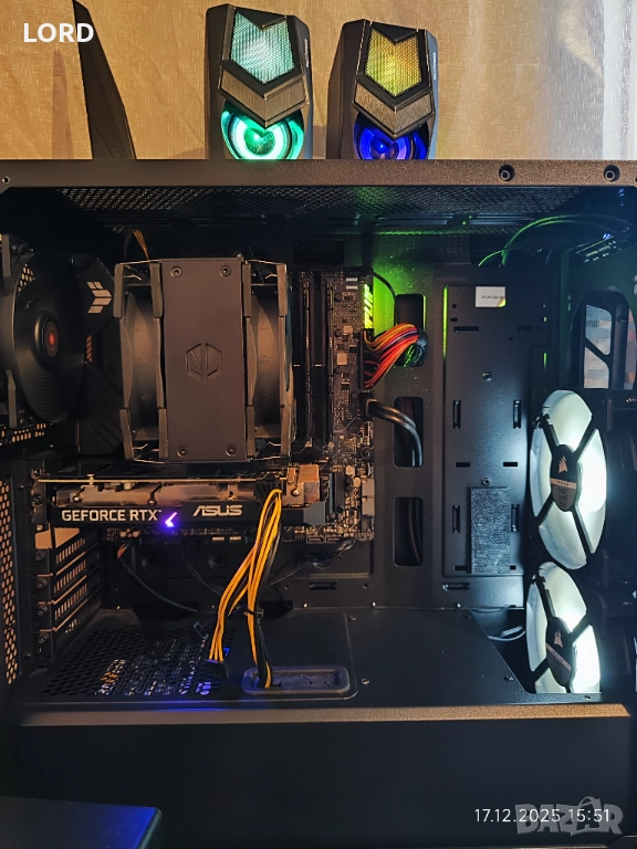 Геймърски i5 12500, RTX 3060 12GB, RAM 16GB DDR5 5600, SSD 512GB NVME, снимка 1