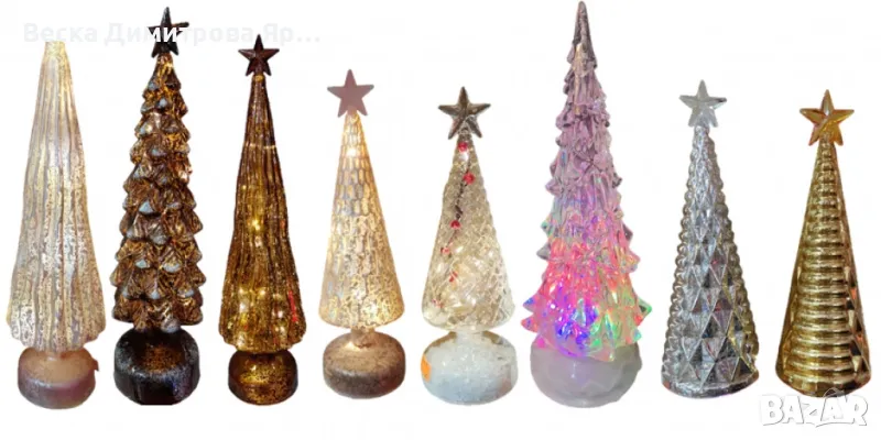 Светеща Коледна елха – перфектната празнична декорация в 8 уникални варианта, снимка 1