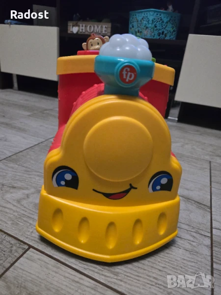 Влакче с фигурки - Fisher Price, снимка 1
