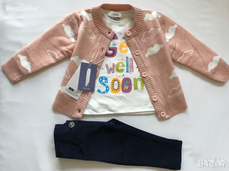 Бебешки Комплект от 3 части, снимка 1