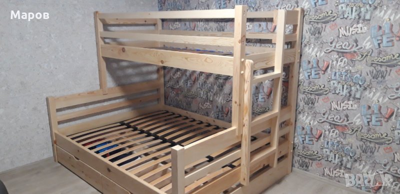 Продавам двуетажни легла, снимка 1