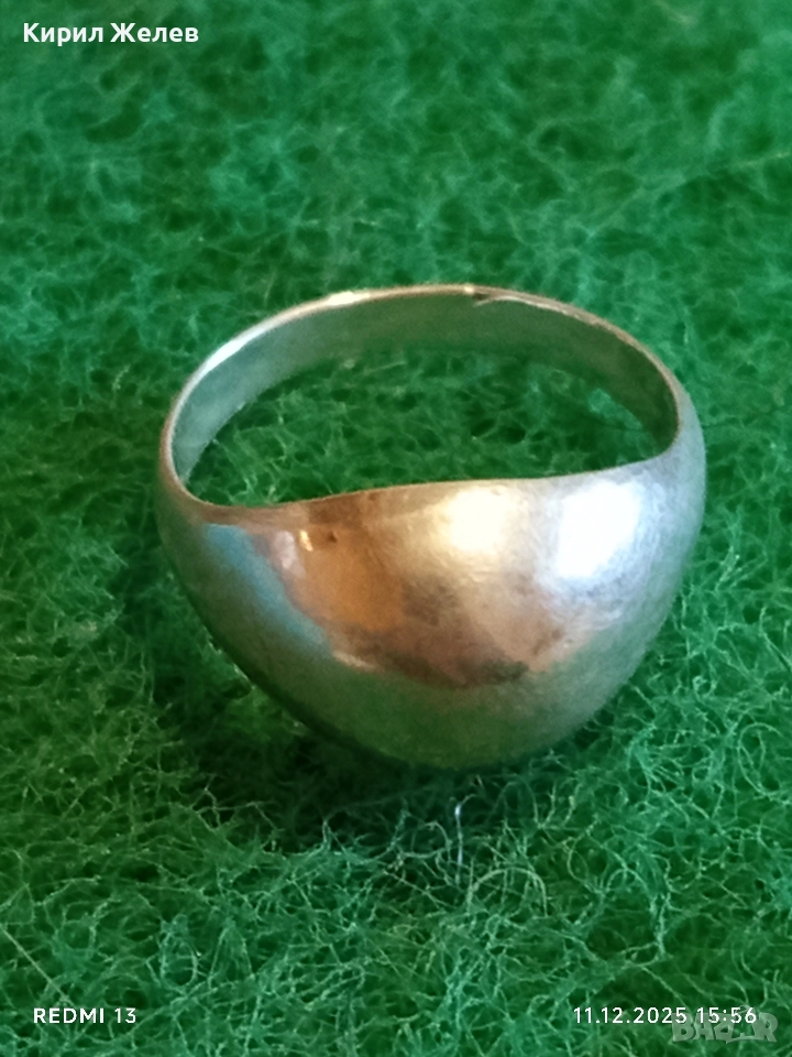 СРЕБЪРЕН ФЕШЪН АРТ ПРЪСТЕН ДИЗАЙНЕРСКИ МОДЕЛ 42587, снимка 1