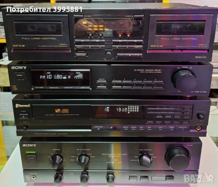 Двукасетъчен дек Pioneer, mod. CT-W201

, снимка 1