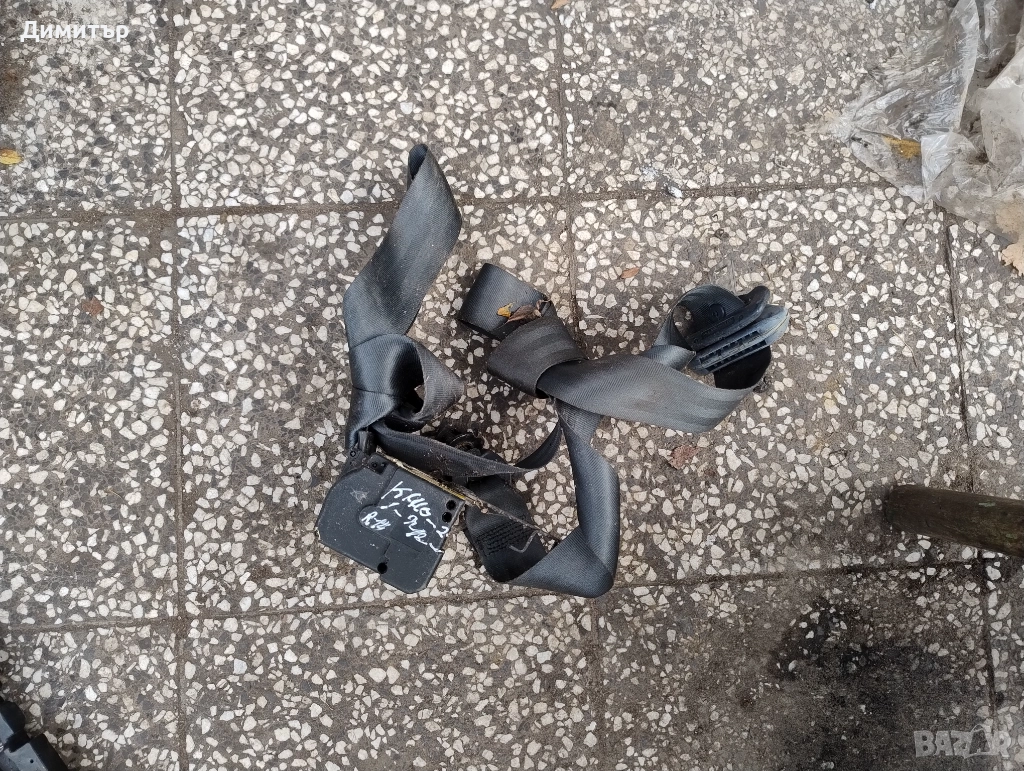 Колан Преден Десен 2 Врати За Рено Клио 2 2003г / Renault Clio 2 2003y, снимка 1