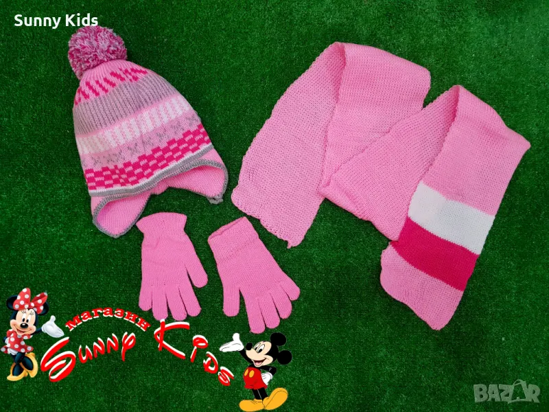 Шапка, шал и ръкавици, снимка 1