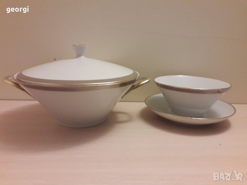 Немски порцеланов супник със сосиера Eschenbach , снимка 1