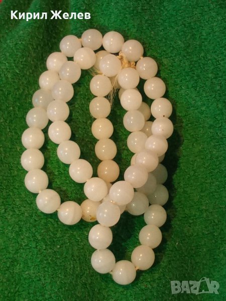 СКЪПОЦЕНЕН СТИЛЕН РЕТРО ГЕРДАН ШЛИФОВАН МЛЕЧЕН КВАРЦ РЪЧНА ИЗРАБОТКА 73121, снимка 1