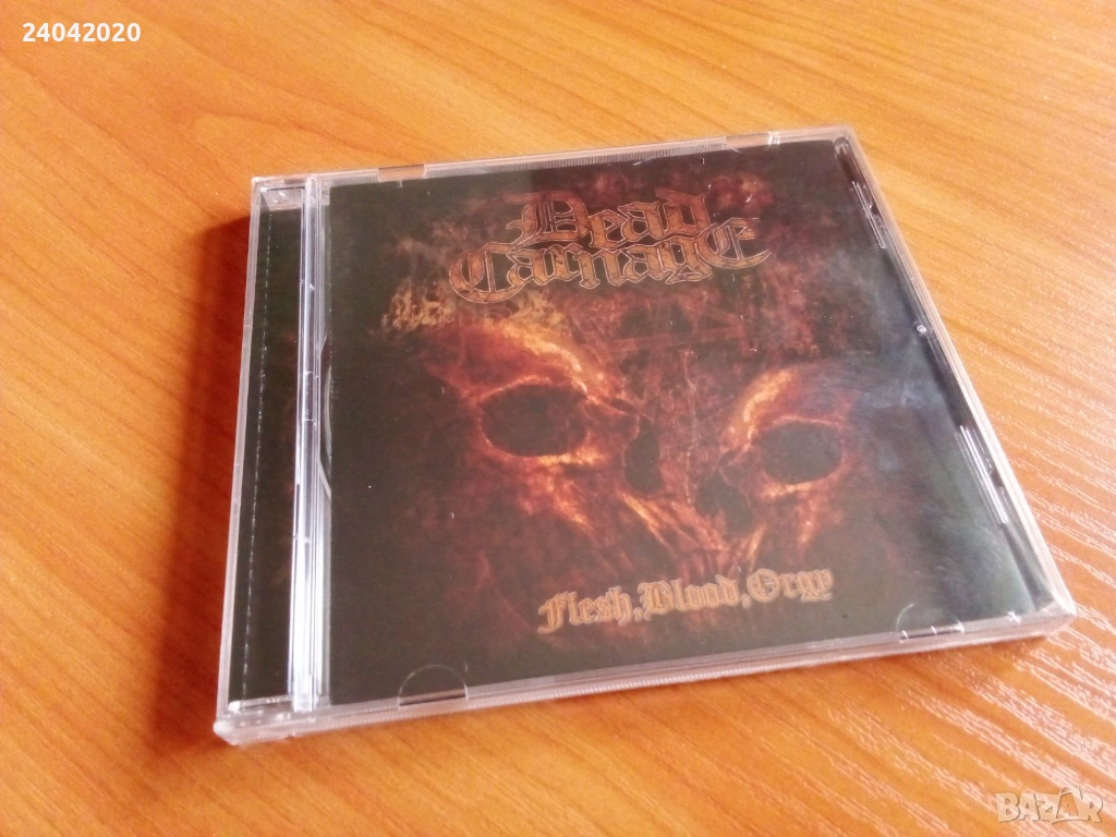 New! Dead Carnage – Flesh, Blood, Orgy CD Old school Death Metal, снимка 1