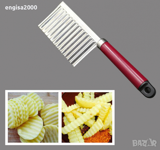ПРОМО! Резачка за картофи / вълнообразен нож за рязане, снимка 1