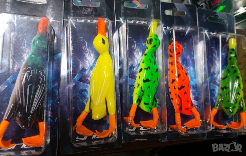 Силиконово пате за риболов на щука и сом , снимка 1