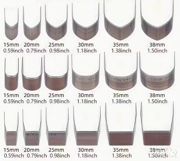 Комплект остриета за изрязване на кожа, снимка 1
