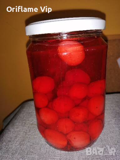 Компот от дренки, ябълки, дюли и круши, снимка 1