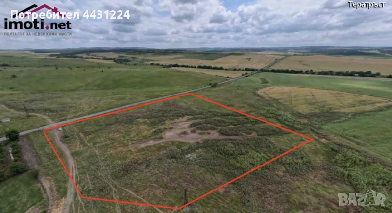 Парцел, 21130 м2; Ямбол област, с.Маломирово, снимка 1