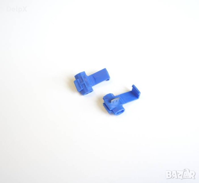 Бърза връзка синя за кабели от 1,5mm2 до 2,5mm2, снимка 1