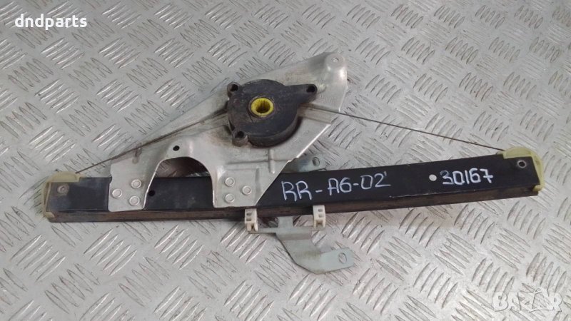 Стъклоповдигач Audi A6 2002г.(заден десен)	, снимка 1