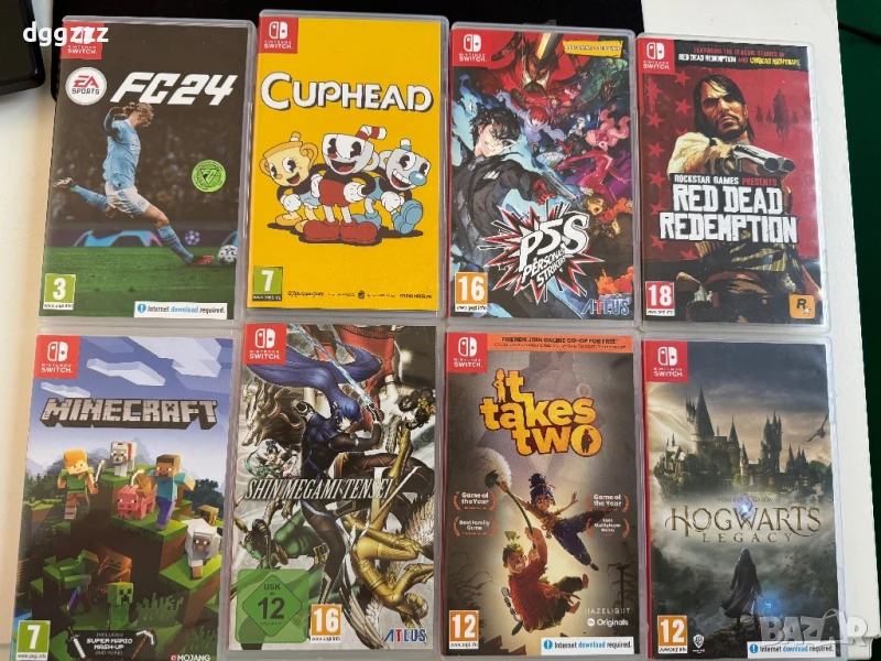 Nintendo switch games, снимка 1