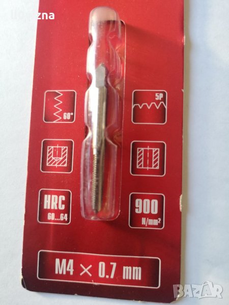 МЕТЧИК РЪЧЕН М4 Х 0,7мм, снимка 1
