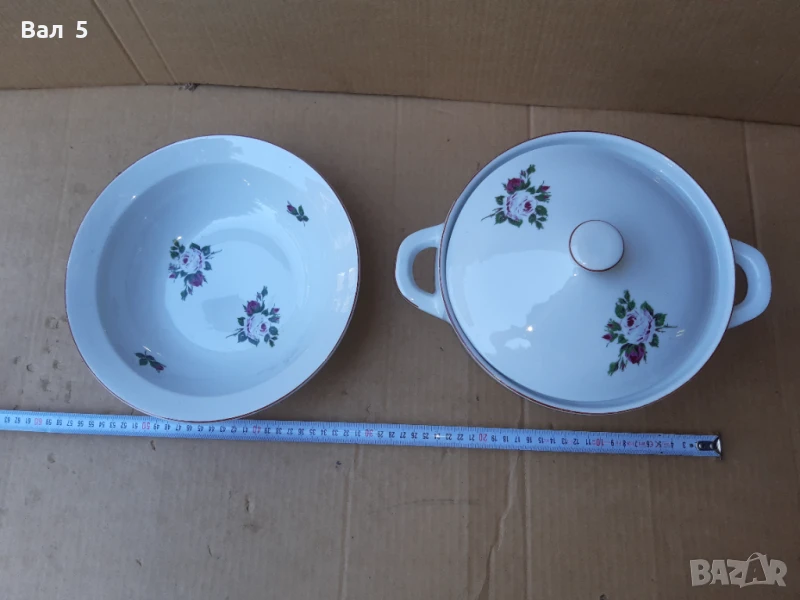 Порцеланов супник и салатиера КИТКА - Нови Пазар, снимка 1