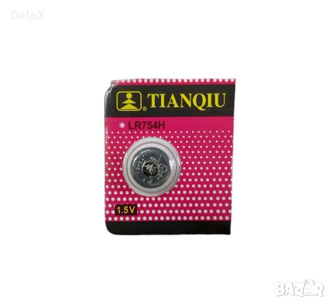 Обикновена плоска батерия, 1,5VDC, 393A, AG5, снимка 1