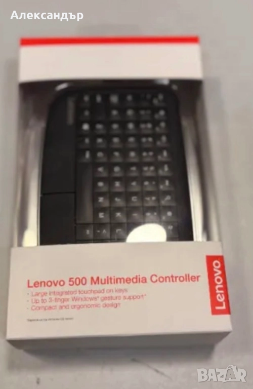 Lenovo 500 мултимедийна тъч клавиатура (Нова, 2.4Ghz), снимка 1