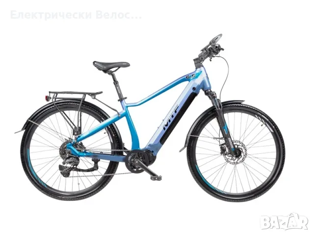 Електрически трекинг велосипед MTF Road 6.5 - Bafang 80 Nm, до 200 км пробег 2 години гаранция