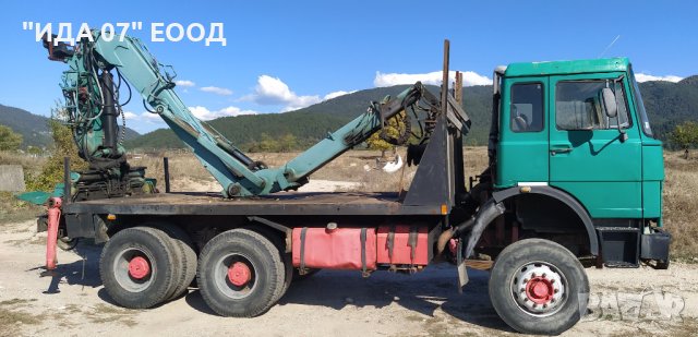 ИВЕКО МАГЕРУС 24 330 кран с щипка 1990, снимка 2 - Камиони - 42669509