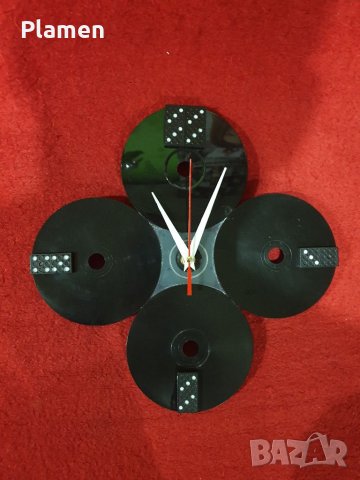 Стенен часовник,ръчна изработка!, снимка 10 - Декорация за дома - 40646972