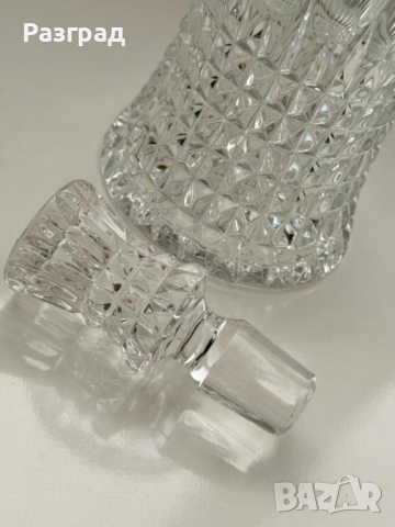Кристална гарафа - декантер  бутилка за алкохол, снимка 9 - Други - 44682350
