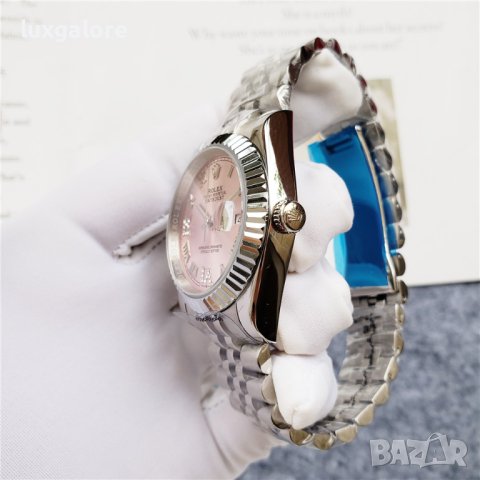Дамски часовник Rolex Lady-Datejust Pink Roman с автоматичен механизъм, снимка 4 - Дамски - 40995193