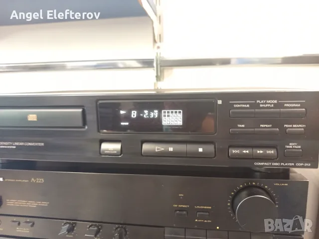 Sony CDP-313 cd player, снимка 4 - Ресийвъри, усилватели, смесителни пултове - 56106639