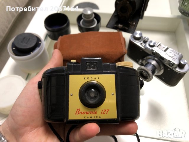 Бакелитен фотоапарат Kodak, снимка 6 - Фотоапарати - 44246046