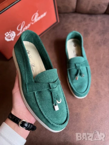 дамски мокасини от естествен велур loro piana , снимка 4 - Дамски ежедневни обувки - 51303318