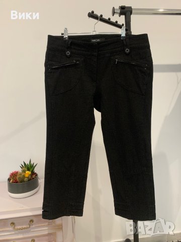 Дамски дънки в черно размер XL