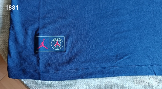 Тениска NIKE AIR JORDAN PSG размер L. Нова., снимка 6 - Тениски - 51497145