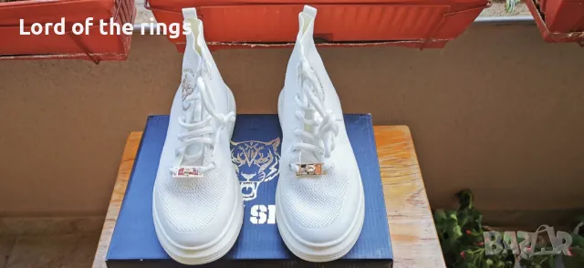 Оригинални маркови дамски сникърси PHILIPP PLEIN SPORT - 38 номер, снимка 3 - Маратонки - 49992971