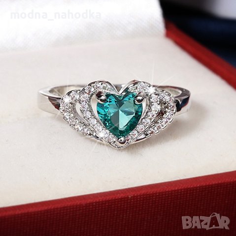 Невероятно красив пръстен с цирконий, снимка 1 - Сватбени аксесоари - 40568884