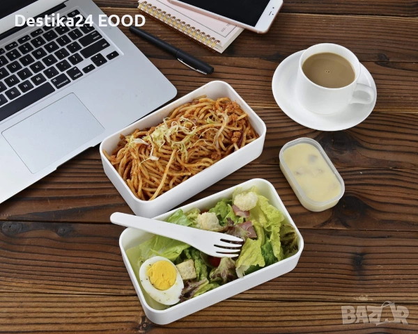 Bento Box кутия за храна 1200 мл Acupteatech, без BPA, снимка 6 - Други стоки за дома - 53151316