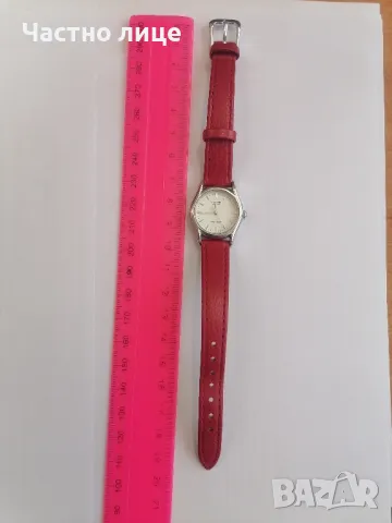 Като нов дамски часовник Casio, каишка естествена кожа , снимка 3 - Дамски - 50160996