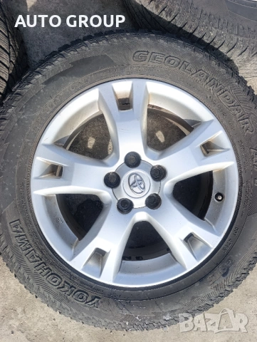 Джанти с гуми 17 цола 5х114,3 за Тойота Рав 4 / Toyota Rav 4, снимка 4 - Гуми и джанти - 53729938