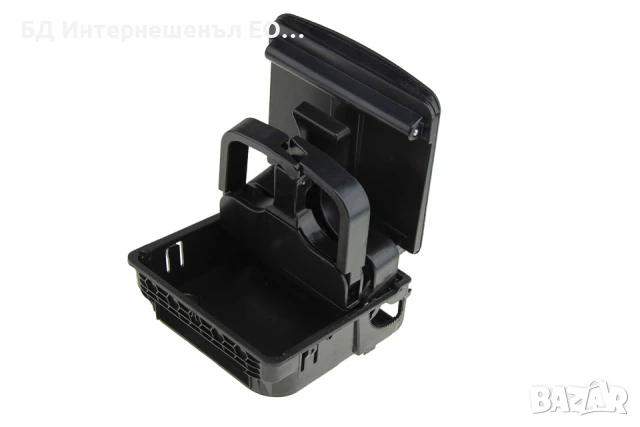 5902048145215  Задна поставка за чаши, Volkswagen, Golf 5 6, Jetta, Eos, Черен